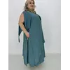Ошатне святкове плаття " Греція "  вільного крою з підвіскою в комплекті