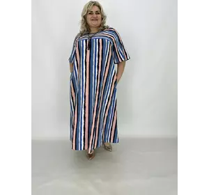 Легка вільна сукня " Пампадур " А - образного силуету 62-64 66-68 70-72 74-76